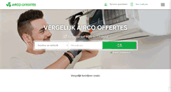 Desktop Screenshot of airco-offertes.com